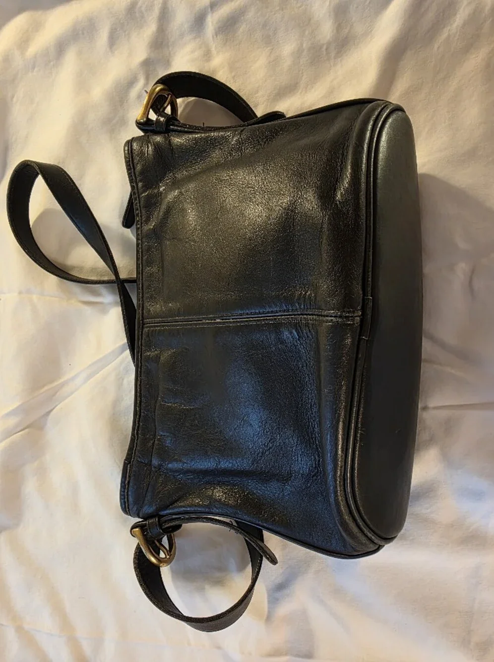 Vintage Coach Worth Leather Bag #4143